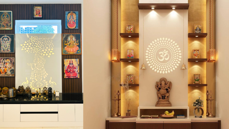 The Significance of Colors in Pooja Room Interiors