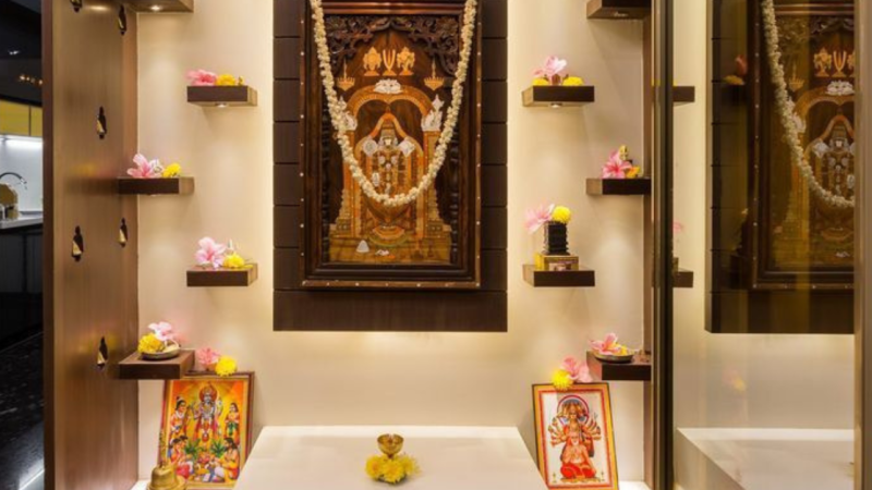 The Significance of Colors in Pooja Room Interiors