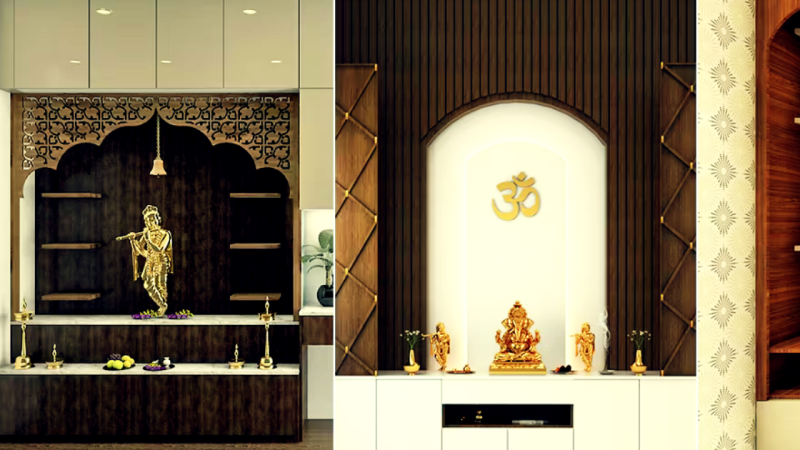 Carved Wooden vs. Marble Pooja Units: Which One Should You Choose?