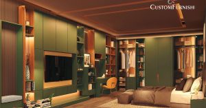 matching living room interior