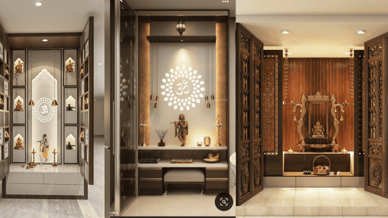 Pooja Room Door Designs: Traditional vs. Contemporary Options