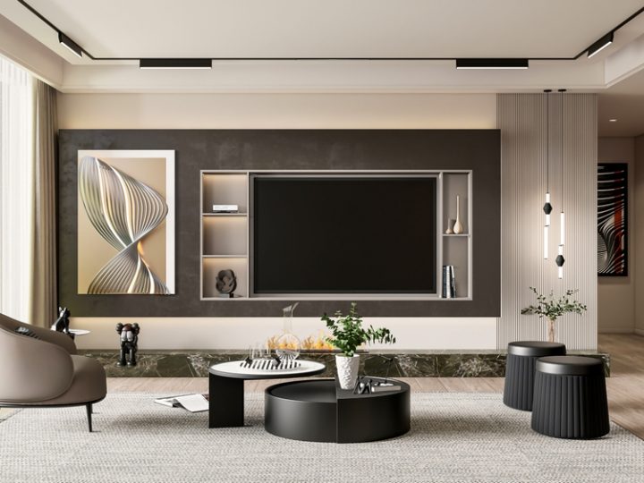 How to Choose the Perfect Finish for Your TV Unit