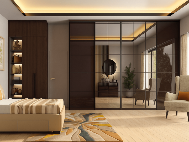 Stunning Bedroom Interior Design with Wardrobe That Works for You