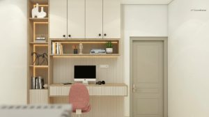 modern study table design for small room